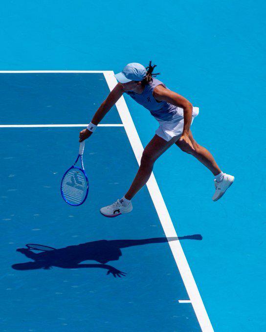 号种子斯瓦, 冠和生涯第, 局斯瓦泰克