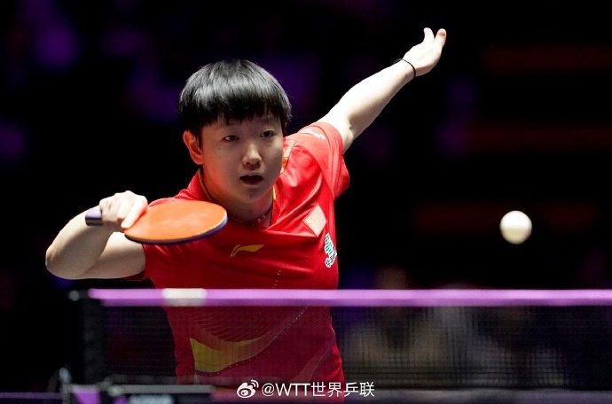 孙颖莎表示 孙颖莎表示